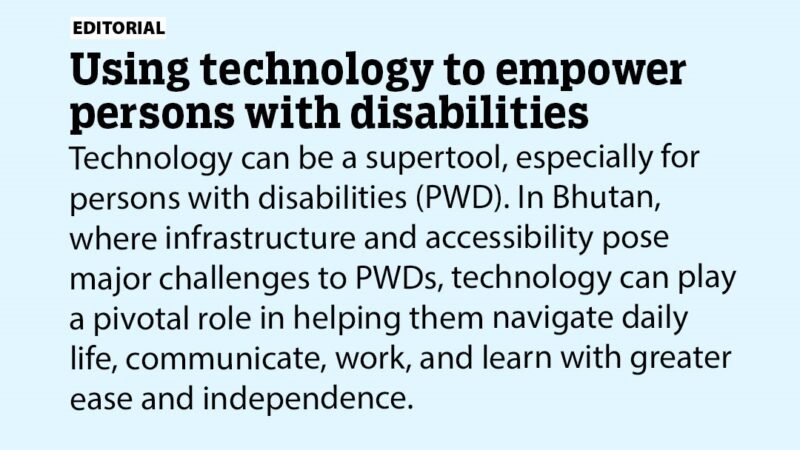 Using technology to empower persons with disabilities