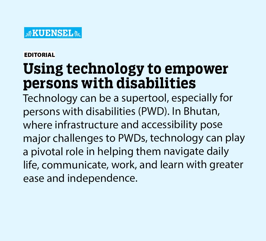 Using technology to empower persons with disabilities