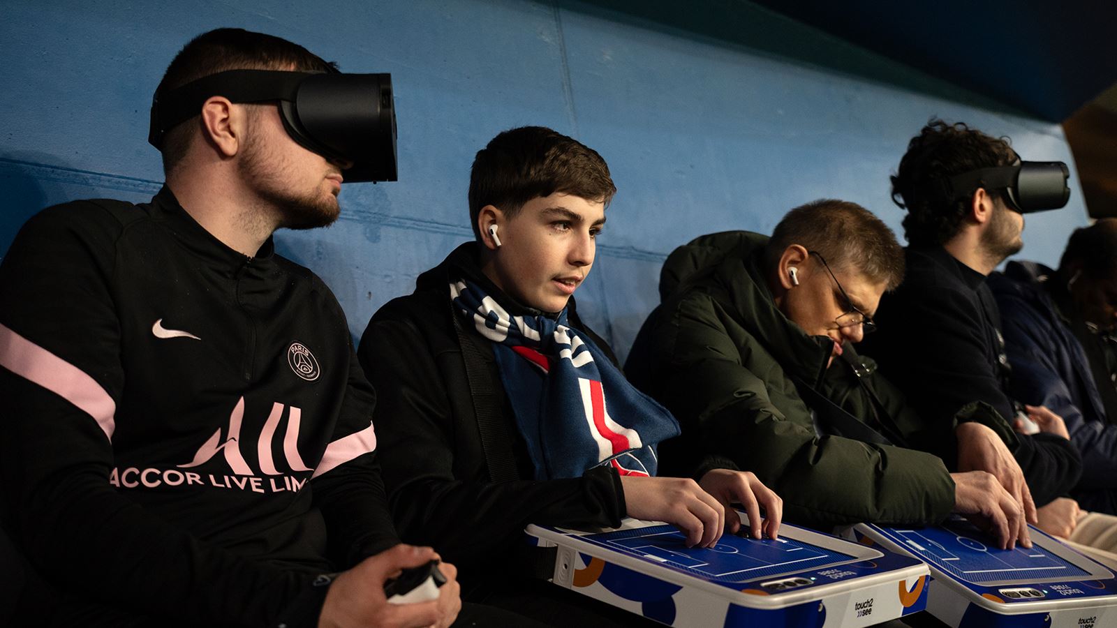 Test de solutions d’accessibilité au Parc des Princes : une expérience innovante pour les spectateurs ayant un handicap visuel