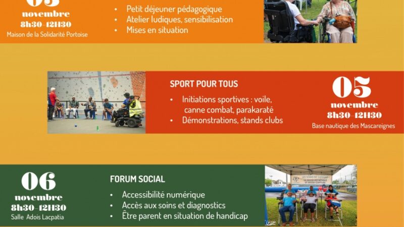 Semaine nationale du handicap : Le Port s’engage pour une société inclusive et solidaire.