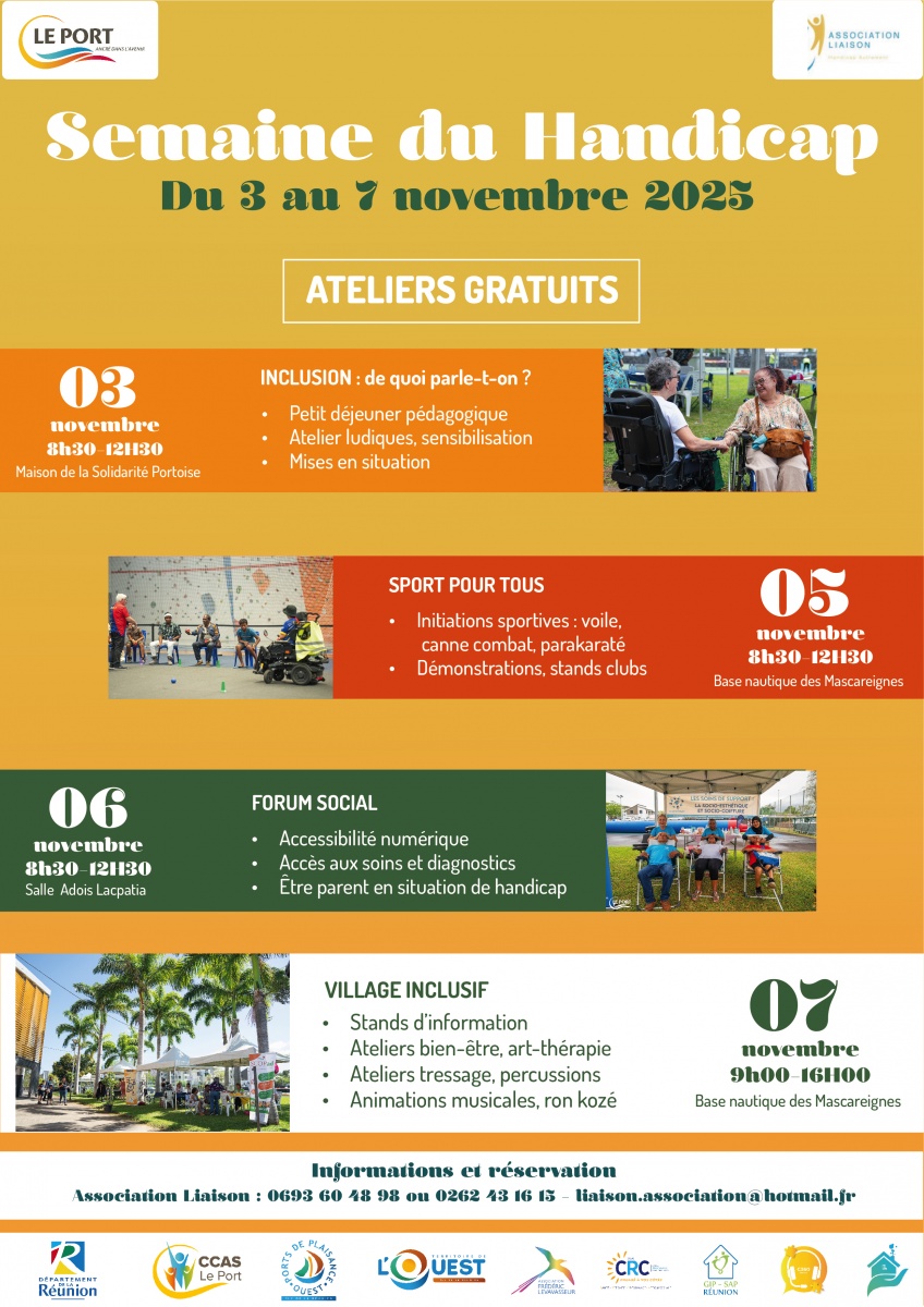 Semaine nationale du handicap : Le Port s’engage pour une société inclusive et solidaire.