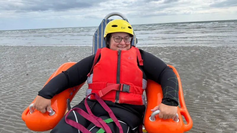 ‘It gives me freedom I never thought I’d have’ – breaking down barriers to water sports
